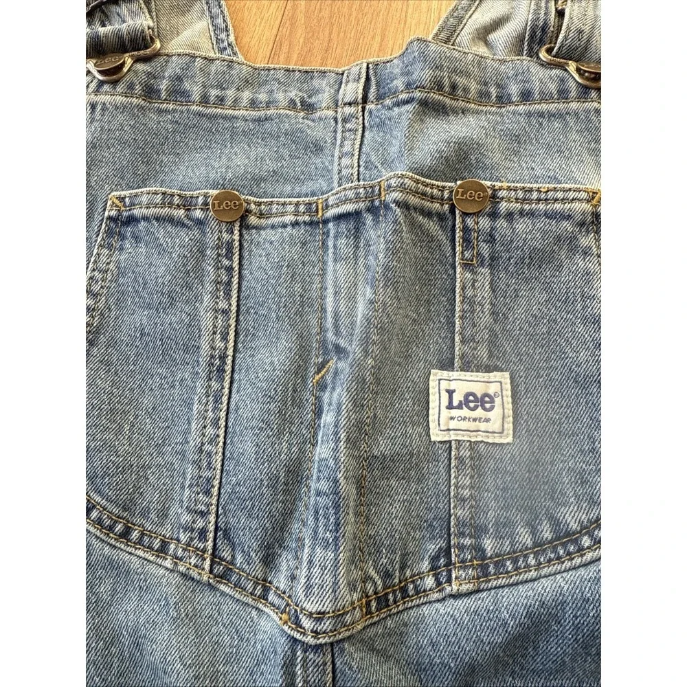 Lee Heritage Relaxed Fit‎ Carpenter BIB Overall Men's Size Small NWT $120